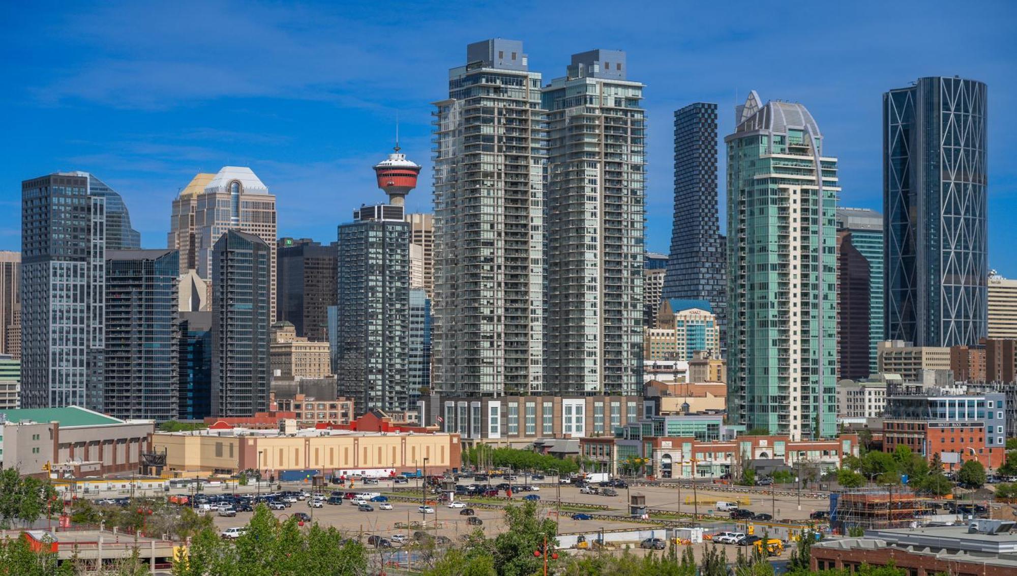 Modern Suite Calgary Downtown 5 Min Walk Stampede Dış mekan fotoğraf