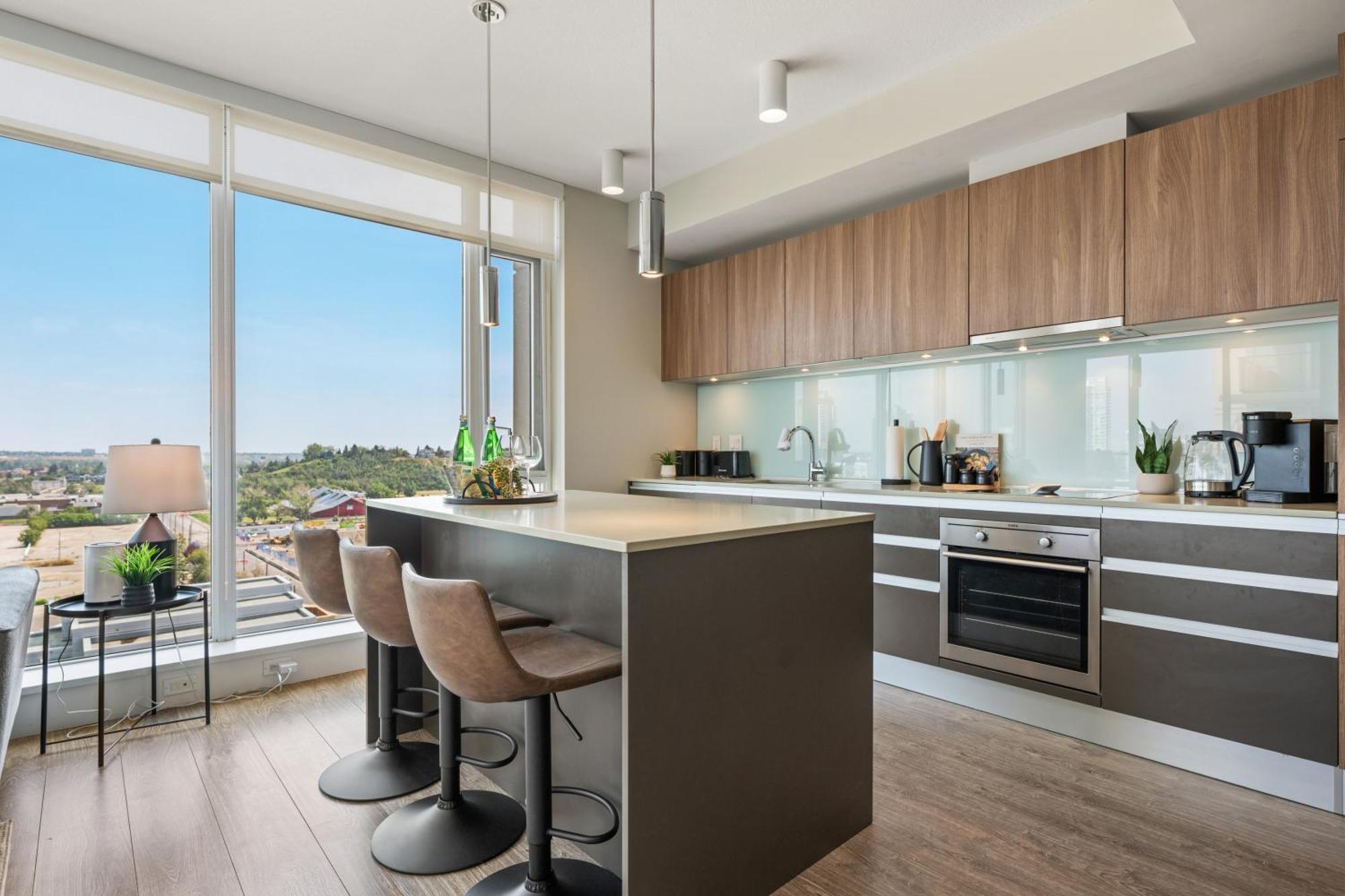 Modern Suite Calgary Downtown 5 Min Walk Stampede Dış mekan fotoğraf